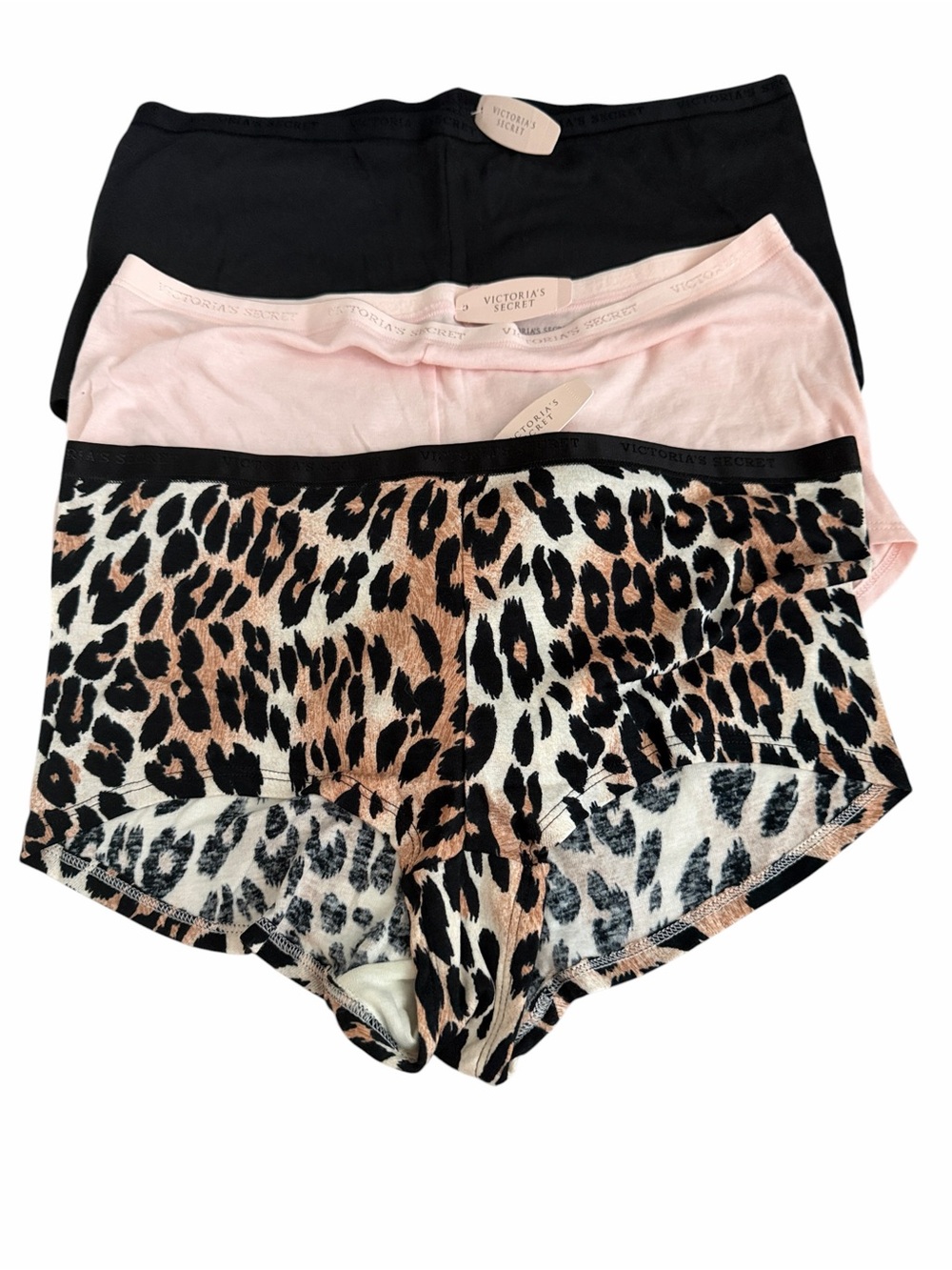 Victoria's Secret Bundle of 3 Boy Short Panties size XL NEW